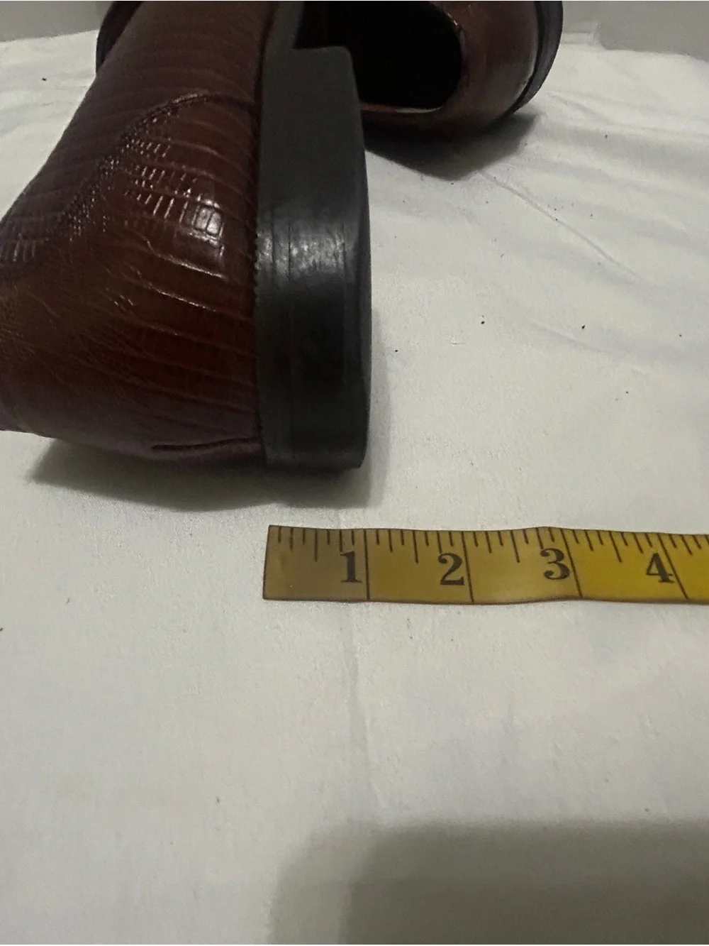 Stacy Adams Dark Brown Tassel Leather Loafers Slip-On Dress Casual Size 7